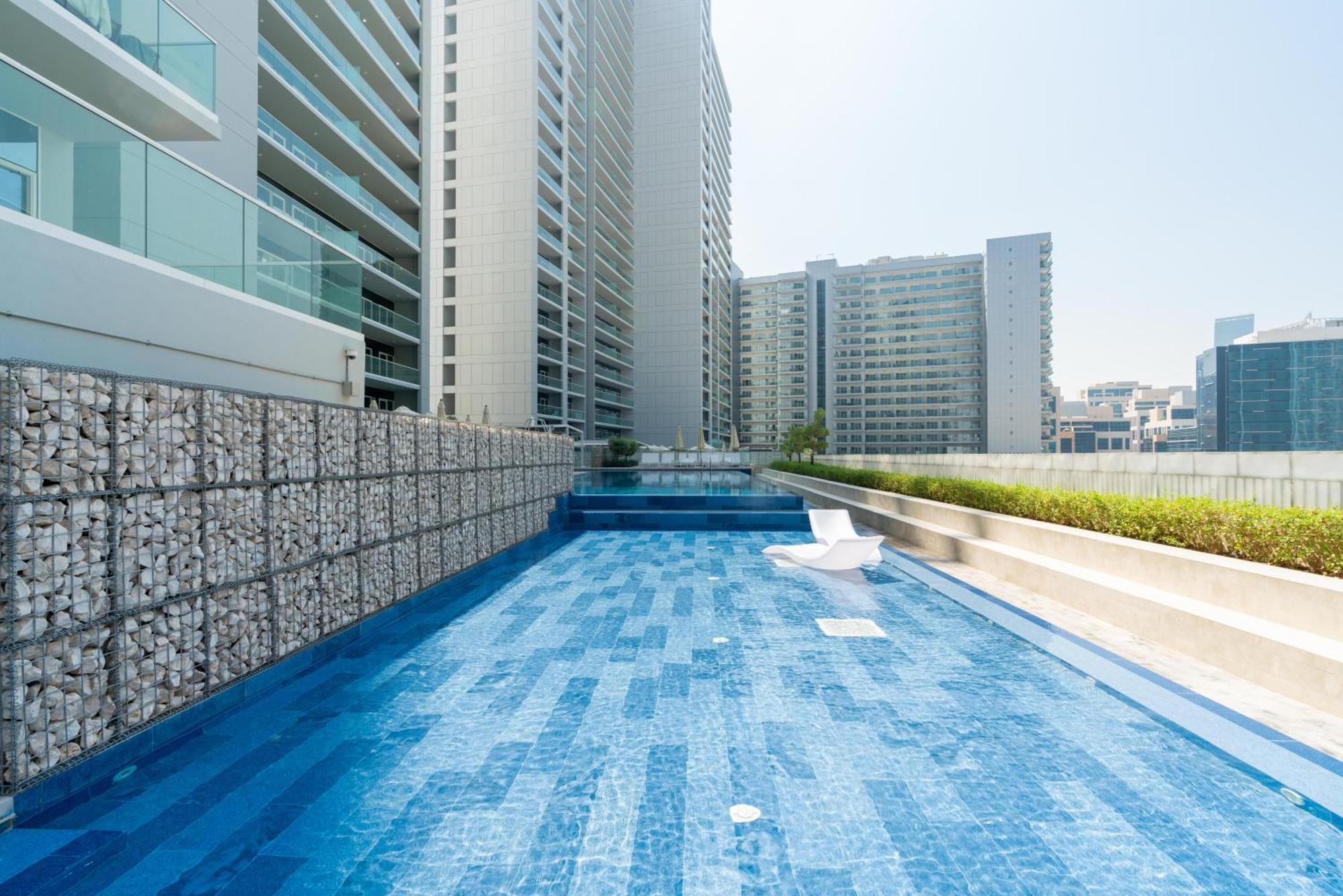 Delightful 2Br Apartment At Reva Residences Dubai Exterior foto